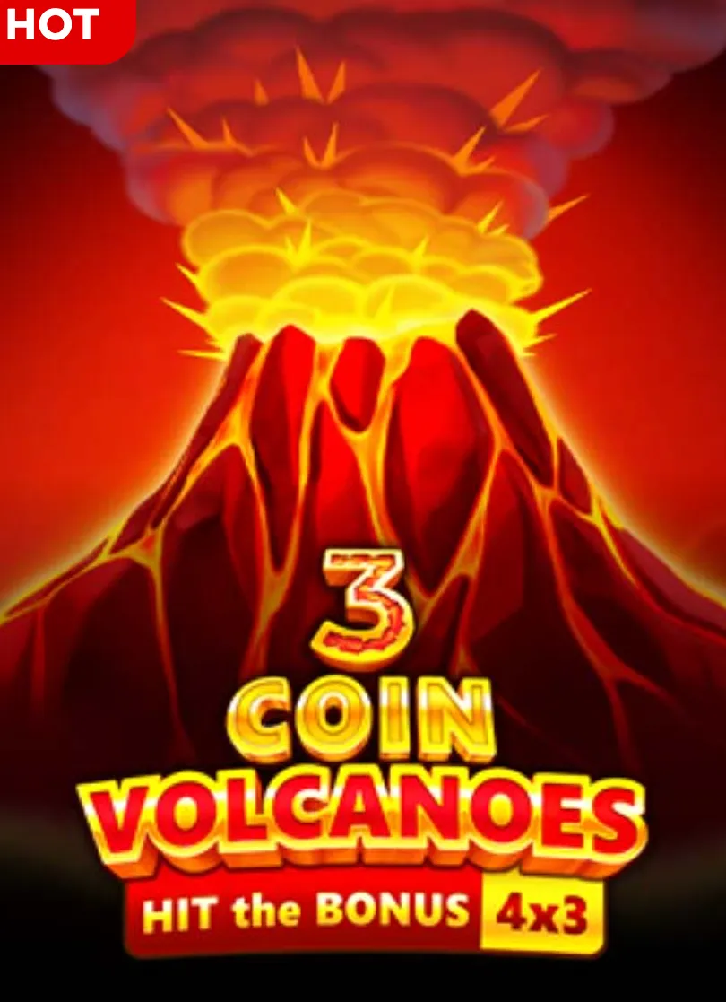 3 Coin Volcanoes Hit the Bonus slot